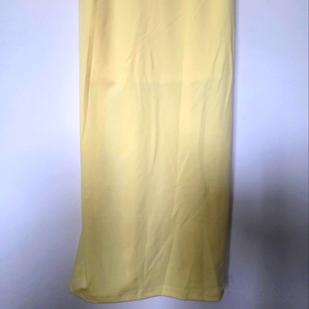 SHEIN Yellow Long Sleeve Dress - Picture 5 of 10